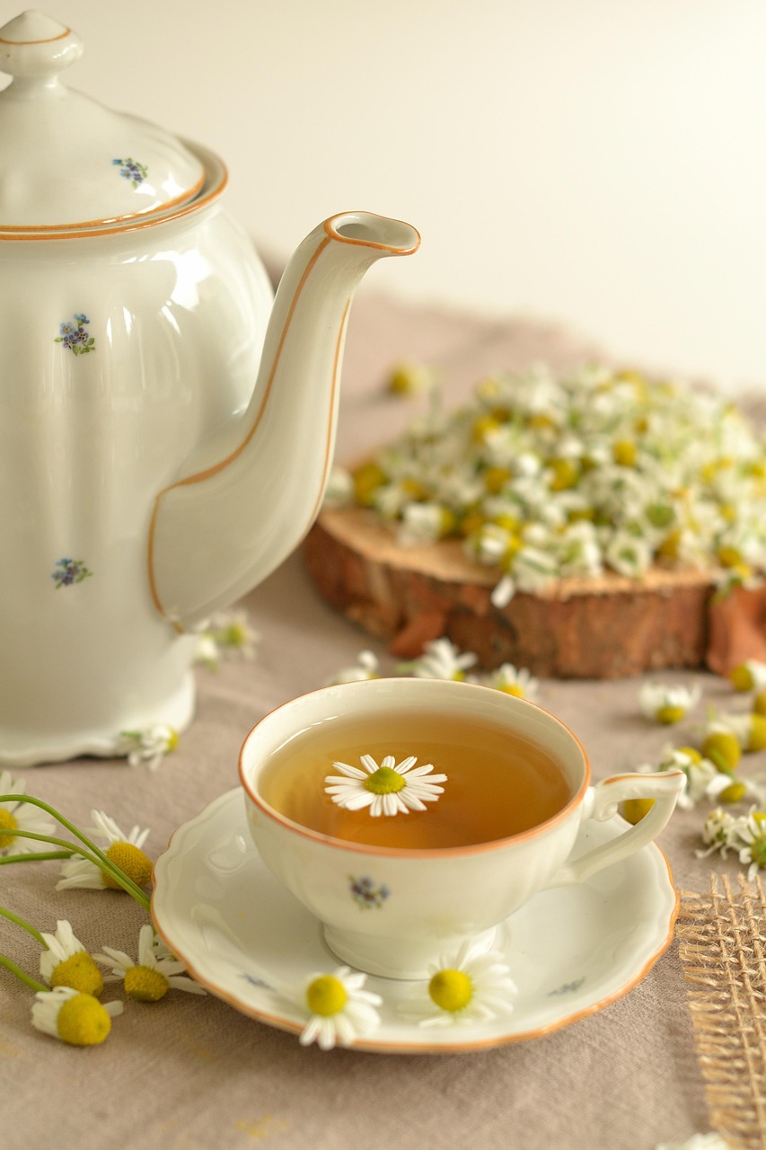 tea, beautiful flowers, herbs, flower background, chamomile, flower wallpaper, nature, health, flowers
